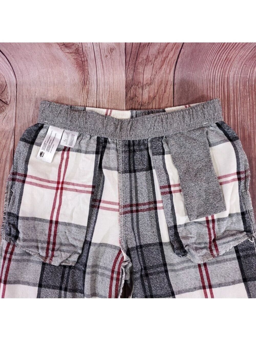 Roots Canada Womens Size XXS Flannel Pajama Lounge Pants Plaid Cotton - Picture 9 of 16